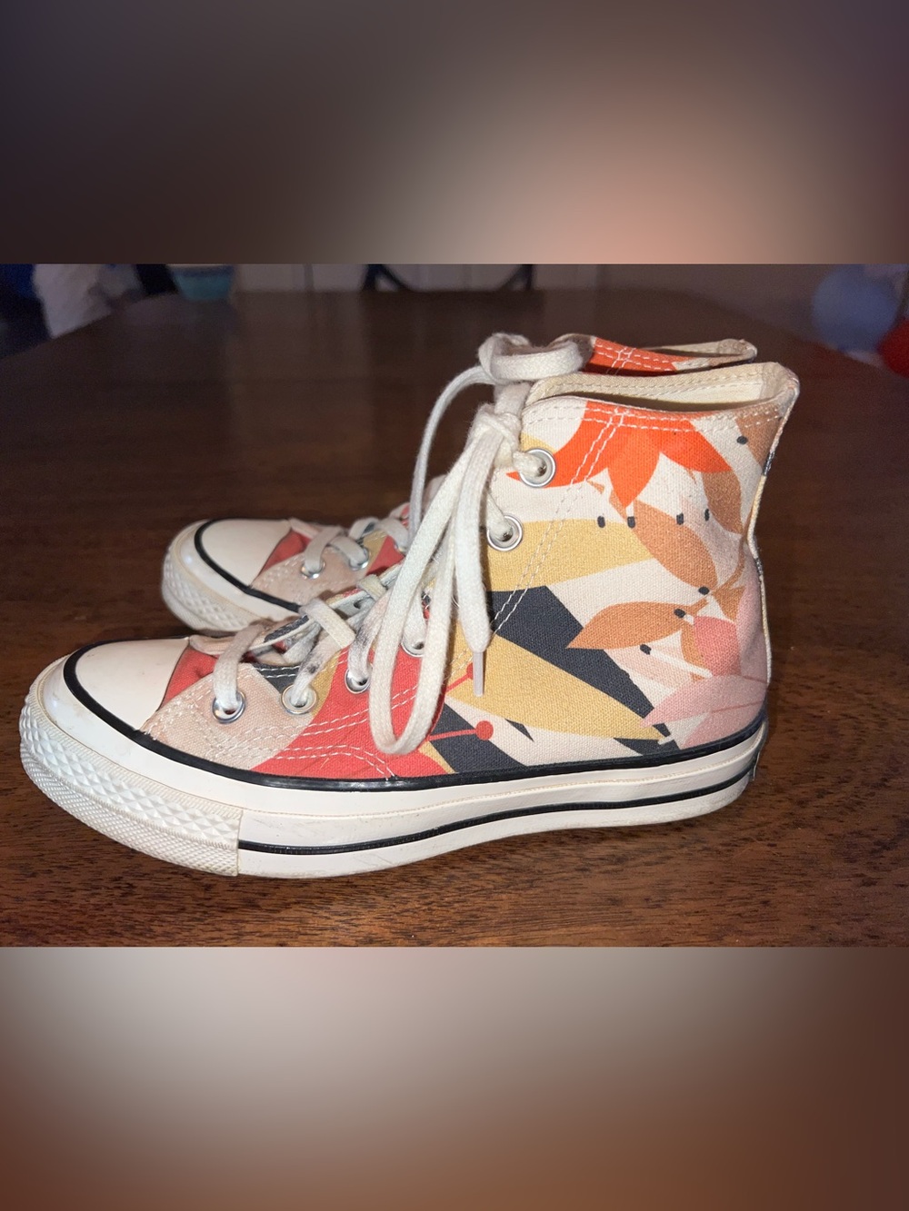 Converse Chuck 70 High 'Vintage Floral' High Top sneakers Size 5.5 - Picture 6 of 7